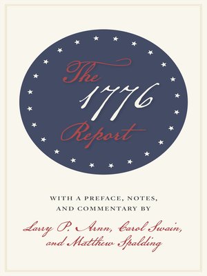 cover image of The 1776 Report